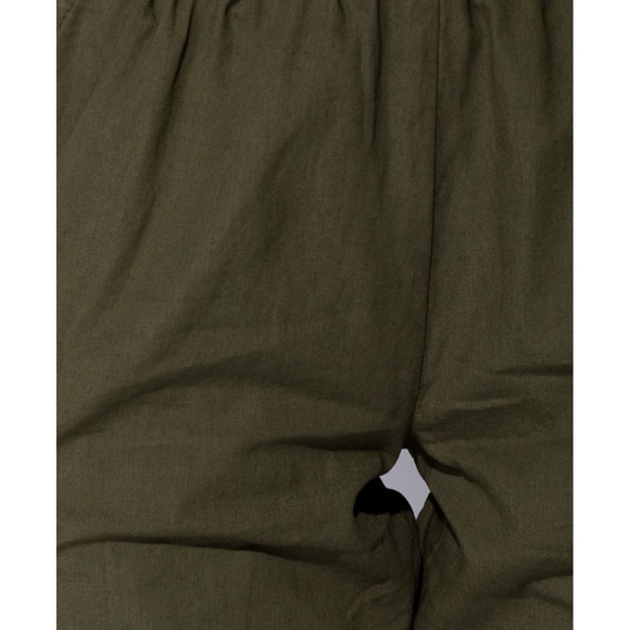 NWT Olive Cargo Pants with Side Pockets and Elasticated Waist - Picture 11 of 14